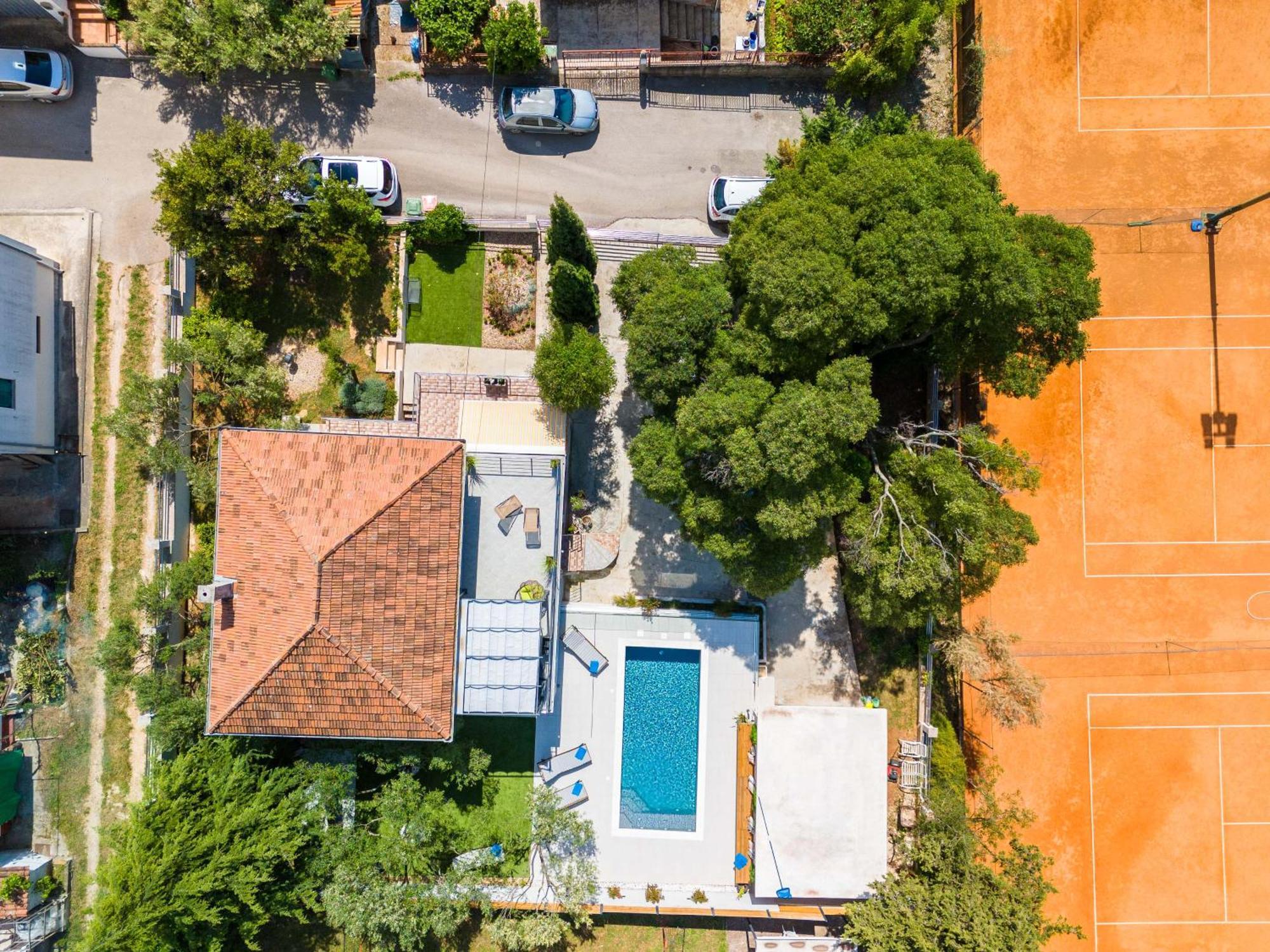 Villa B&D Zadar For The Complete Pleasure Of Vacation !Heated! Private Pool! Green Oasis In The Center Of Zadar, 100M From The Sea Exteriér fotografie